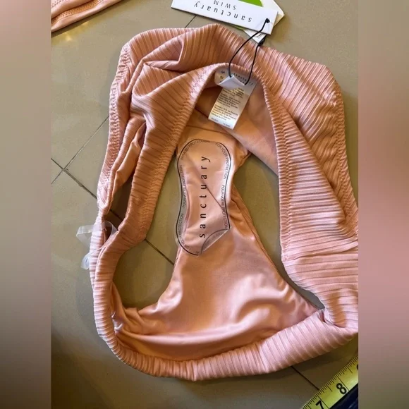 Sanctuary Swim Divas im The Details Paisley Set Bikini Top & High Rise Bottom M - Picture 7 of 16